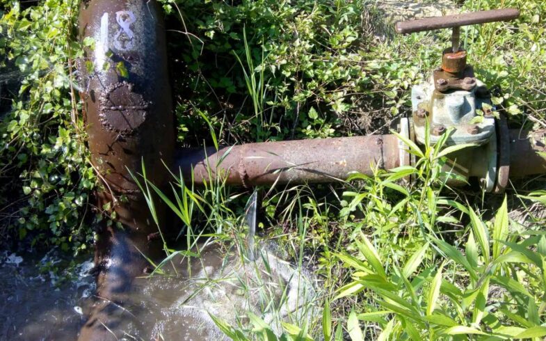 Утечки на водоводе 17.05.20